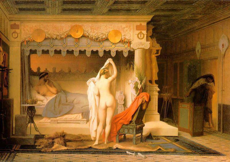 Jean-Leon Gerome King Candaules Spain oil painting art